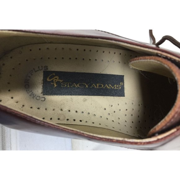 Stacy Adams Comfort Plus Leather Upper Balance Mens Dress Shoes Size 9.5 - Picture 6 of 9